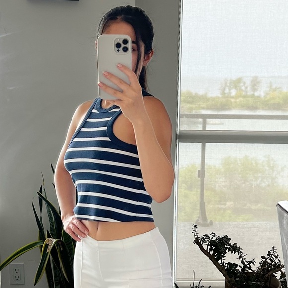 cropped baby tee tank top  women - Picture 1 of 10